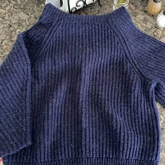 Gap Navy Blue Turtle Neck Sweater - Picture 5 of 5